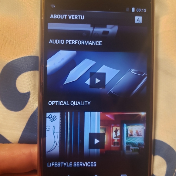 VERTU SIGNATURE TOUCH GRAPE LIZARD/TITANIUM - Picture 15 of 16